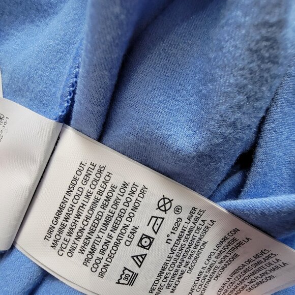 RLX Ralph Lauren Mens U.S. Open 2019 Pebble Beach 1/4 Zip Pullover Shirt XL Blue - Picture 7 of 10